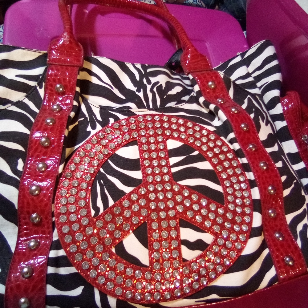 Zebra handbag - Picture 2 of 4